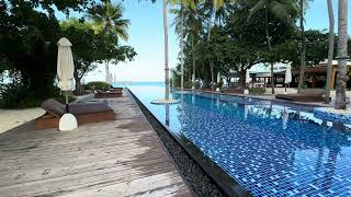 Swimming Pool  Fairmont Maldives Sirru Fen Fushi [upl. by Perusse]