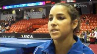 Aly Raisman Interview  2011 CoverGirl Classic [upl. by Retse]