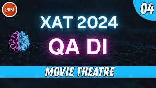 XAT 2024 QADI Solutions  Movie Theatre  XAT 2024  2IIM CAT Preparation [upl. by Dell]