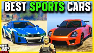 Top 10 BEST SPORTS CARS in GTA Online [upl. by Lorens579]