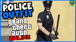 How To Get Cop Outfit in GTA Online [upl. by Mirielle211]