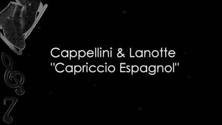 Anna Cappellini amp Luca Lanotte  Capriccio Espagnol Music [upl. by Aggappora]