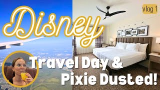 Disney Travel Day ✈️ Saratoga Springs PIXIE DUST  Summer House  Wine Bar George  DVC 1Bed Villa [upl. by Anear455]