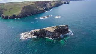 Portreath Cornwall from a drone [upl. by Aneras]