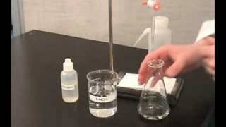 Titration Technique using a buret [upl. by Muncey]