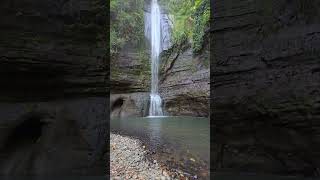 Cascada El Pacayal en Cantón La Bermuda de Suchitoto Cuscatlan El Salvador [upl. by Fu]