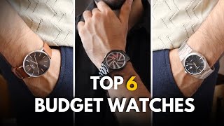 TOP 6 BUDGET WATCHES FOR COLLEGE  Starting ₹407  Mens Watches 2024  Hemant Harchani [upl. by Goodyear723]