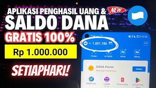 Gratis  Langsung Masuk Saldo Dana Rp 1 JUTA Dari Aplikasi Penghasil Dana Ovo Gopay Uang Tercepat [upl. by Akived]