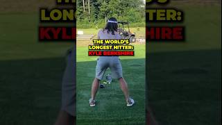 The world’s longest driver Kyle Berkshire has triple extension in both legs shorts golf [upl. by Euginimod233]