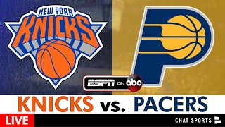 Knicks vs Pacers Live Streaming Scoreboard PlayByPlay Highlights amp Stats  NBA Playoffs Game 4 [upl. by Aicaca]