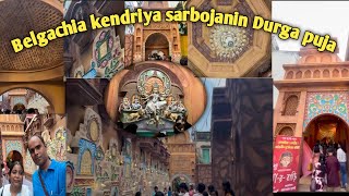 Belgachia kendriya sarbojanin Durga Puja Belgachia [upl. by Alyakam]