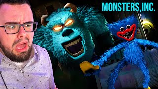 Scariest MONSTER INC FAN MADE Movie Trailer ft HUGGY WUGGY [upl. by Vevina]