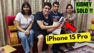 MASI SOLD HER KIDNEY for APPLE iPHONE 15  😜🤣 [upl. by Sunda9]