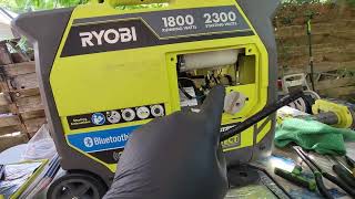 Ryobi Generator dying out Check This [upl. by Nihcas624]