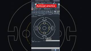 Autocad practice drawing  autocad mechanical drawing  CAD By Ankit  autocad [upl. by Radmilla425]