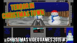 Terror in Christmas Town DOS  Christmas Video Games [upl. by Akiras]