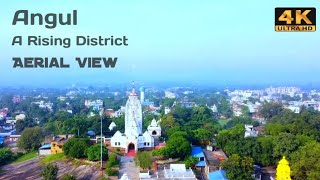 Angul City  Aerial View Of Angul  I Love Angul  Talcher City  2022  Odisha [upl. by Arratahs]