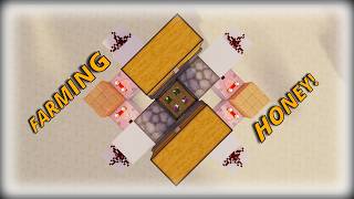 How to Farm Honey In Minecraft  A Guide to Automating in 2024 [upl. by Abe]