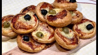 Minipizza fantastike me sallam dhe djathe  Antipasti Recipe [upl. by Acirema975]