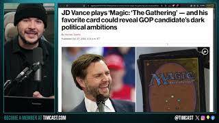 Democrats Launch HILARIOUS Attack On JD Vance For Playing MAGIC THE GATHERING As A Kid THEYRE LYING [upl. by Yesllek]