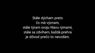 SIMA feat Pil C  Môj svet text verzia pre spev [upl. by Livvi758]