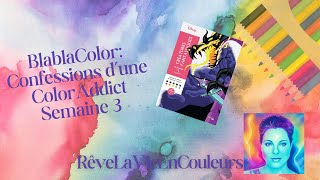 BlablaColor Confessions dune coloraddict lecture et blabla semaine 3 colouring arttherapy [upl. by Sheets903]