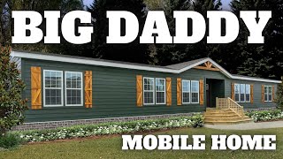 Not only BIG this mobile home has a EXTRAORDINARY floor plan Prefab House Tour [upl. by Boland]