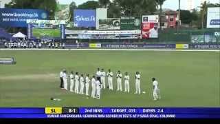 Kumar Sangakkaras Final Test Innings [upl. by Brittney]