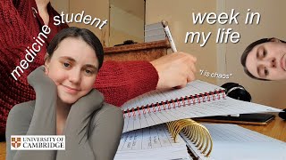 its week 2 and I am TIRED  cambridge med student diaries [upl. by Lateh]