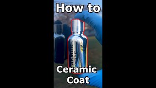 How to Ceramic Coat your Car at Home DIY [upl. by Spracklen]