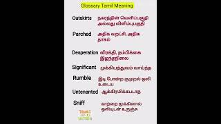 Glossary meaning in English👍 [upl. by Moseley]