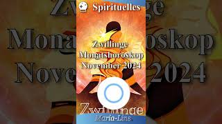 Zwillinge SPIRITUALITÄT ✨ Horoskop November 2024 [upl. by Stauder979]