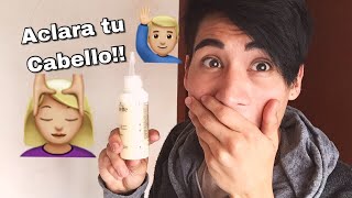 Aclara tu Cabello sin Diñarlo ❤ SHAMPOO ACLARANTE CASERO ❤  Ivii Carranz [upl. by Valli]