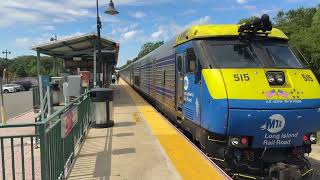 Long Island Rail Road Train 6005 at Speonk Labor Day Monday September 2 2024 [upl. by Rainwater]