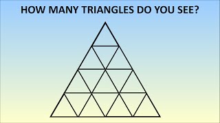 How Many Triangles Are There Learn The Formula For Any Size [upl. by Landing441]