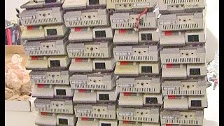 NES101 Nintendo Top Loader  36 console lot  initial testing [upl. by Ettenrahc]