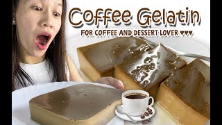 Coffee Gelatin  How to make Coffee Gelatin [upl. by Eisaj9]