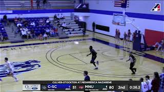 MNU Mens Basketball vs CulverStockton 2023 [upl. by Trebleda]