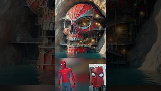 superheroes but skull house 😱🔥Marvel amp DCAll Characters marvel avengersshortsrobot [upl. by Esidarap859]