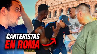 CAZANDO CARTERISTAS con BOXEADORES en la CIUDAD más PELIGR0SA de EUROPA 🇮🇹 [upl. by Nidak]