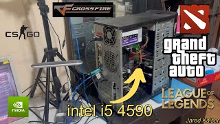 Pisonet games tested on i5 4590 and GT 710 [upl. by Ambrose246]