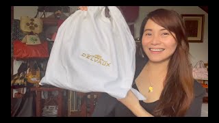 DELVAUX Bag Reveal My dream bag at 60 off  Unboxing my Delvaux Brillant MM  Luxury Handbag [upl. by Fai142]