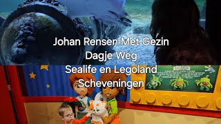 Johan Rensen Met Gezin  Sealife en Legoland Scheveningen 2024 [upl. by Repsac21]