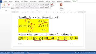 Laplace Transform of Heaviside Unit Step Function [upl. by Grani]