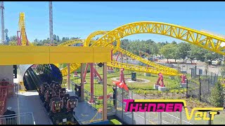 PlayLands new Thundervolt Roller Coaster [upl. by Cayser]