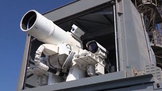 US Navys new dronekilling laser [upl. by Radnaxela153]