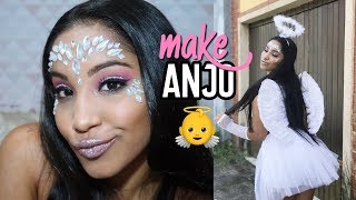 MAKE E FANTASIA DE ANJO  CARNAVAL 2019 [upl. by Connell]