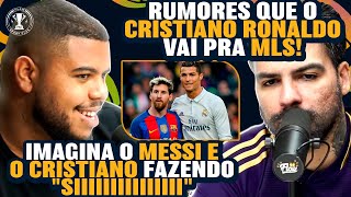 Messi e Cristiano Ronaldo vão JOGAR JUNTOS [upl. by Imojean949]