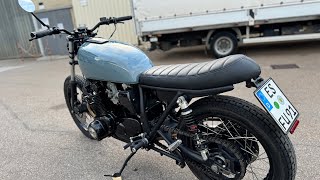 Suzuki GS 750 D Brat Style [upl. by Wandy]