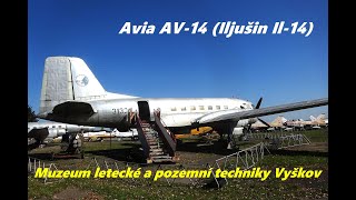 Muzeum Vyškov Avia AV14 Iljušin Il14 [upl. by Chor]